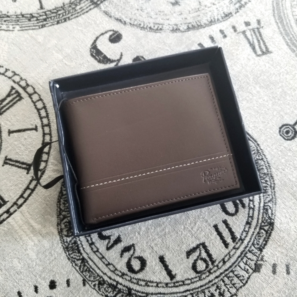 Penguin Men's Leather Wallet
